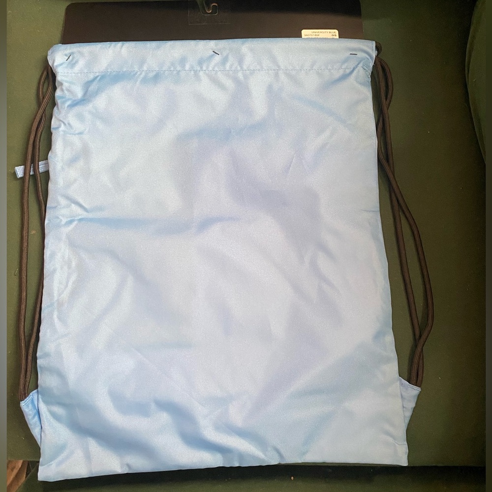 Jordan Light Blue Sports Drawstring Bag - Picture 2 of 2